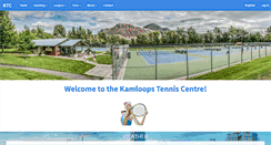 Desktop Screenshot of kamloopstennis.com
